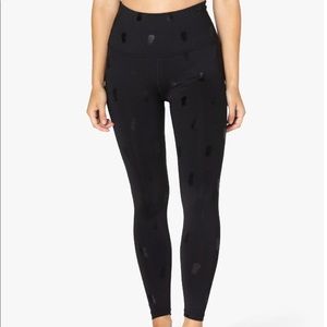 Beyond Yoga HW Midi Pineapple leggings
